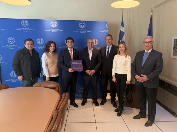 Στον Γενικό Πρόξενο της Ελλάδας στο Σικάγο ο Δήμαρχος Τρίπολης | Τζιούμης: «Ενισχύουμε τη συνεργασία και την επικοινωνία μας με τους ομογενείς μας»