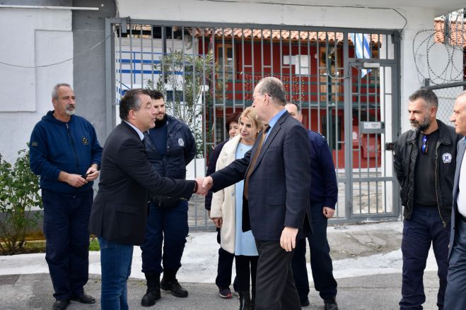 Τις φυλακές Τρίπολης επισκέφθηκε ο Περιφερειάρχης Παναγιώτης Νίκας