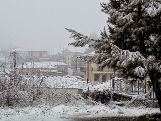 Χιόνισε ξανά στον Κοσμά Κυνουρίας (vd)!