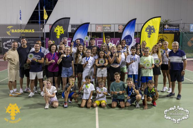 Αυλαία στο Arcadian Tennis Open 2024 by Aire (εικόνες)