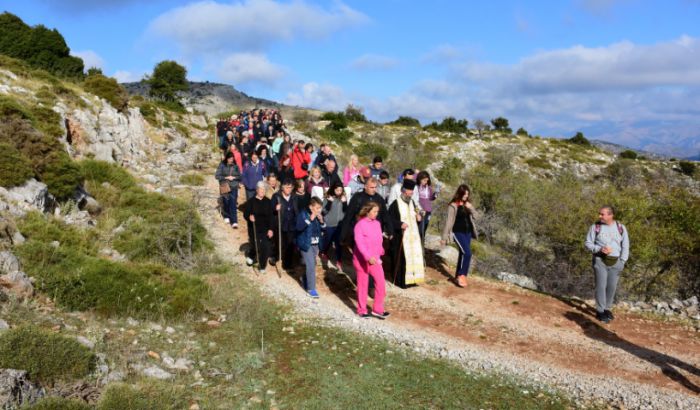 2023 | Μεταφορά της εικόνας του Αγίου Γεωργίου από τα Άνω στα Κάτω Δολιανά