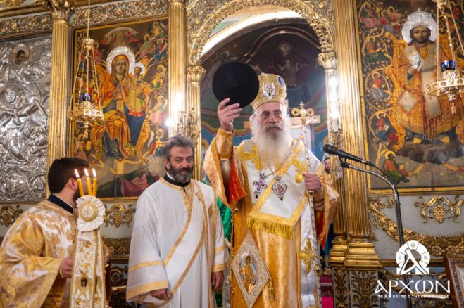 Χειροτονία Διακόνου από τον Μητροπολίτη Μαντινείας