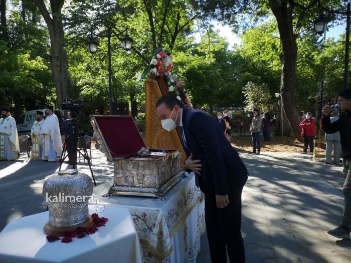 Στη γιορτή των Πολιούχων της Τρίπολης ο Υφυπουργός Εξωτερικών κ. Κώστας Βλάσης