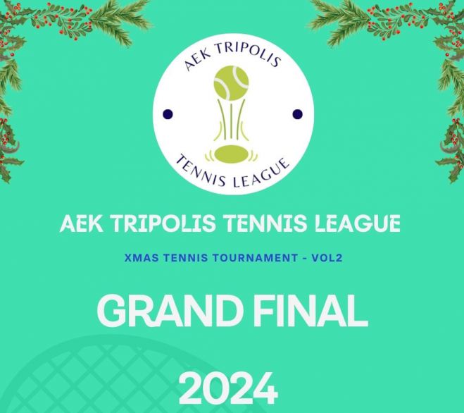 Ανανεωμένο Ταμπλό ομίλων AEK TRIPOLIS TENNIS LEAGUE by Zouzoulas & Mod’s Hair