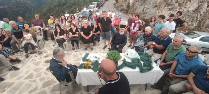 Σίταινα | Εγκαίνια της ανάπλασης στον χώρο της Βίγλας του Καλιοντζή (εικόνες - βίντεο)