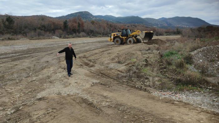 Σκαντζός: &quot;Με κανονικό ρυθμό προχωρά τα έργα στον ποταμό Ξερίλα&quot; (vd)