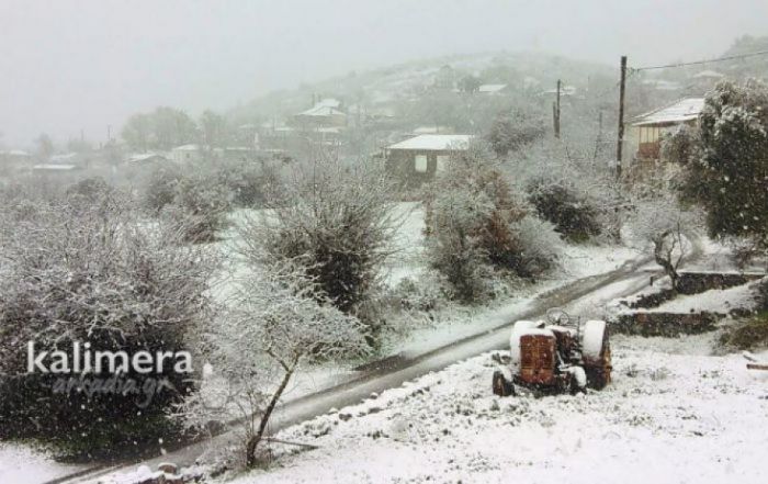 Χιόνια φέρνει η κακοκαιρία &quot;BARBARA&quot;