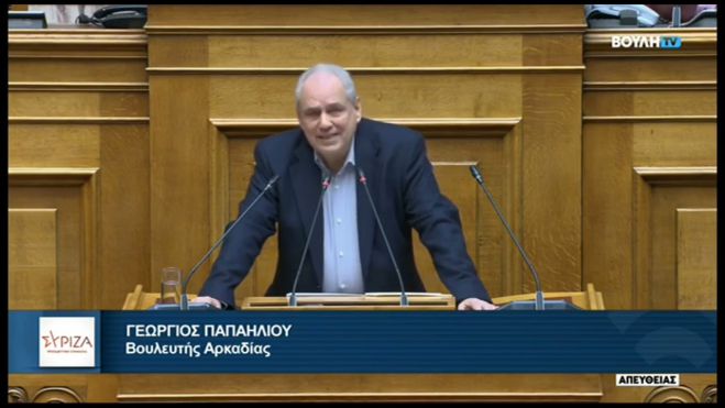 Παπαηλιού: "Η κυβέρνηση εμπαίζει τους αγρότες και κτηνοτρόφους με ημίμετρα «ψίχουλα»"