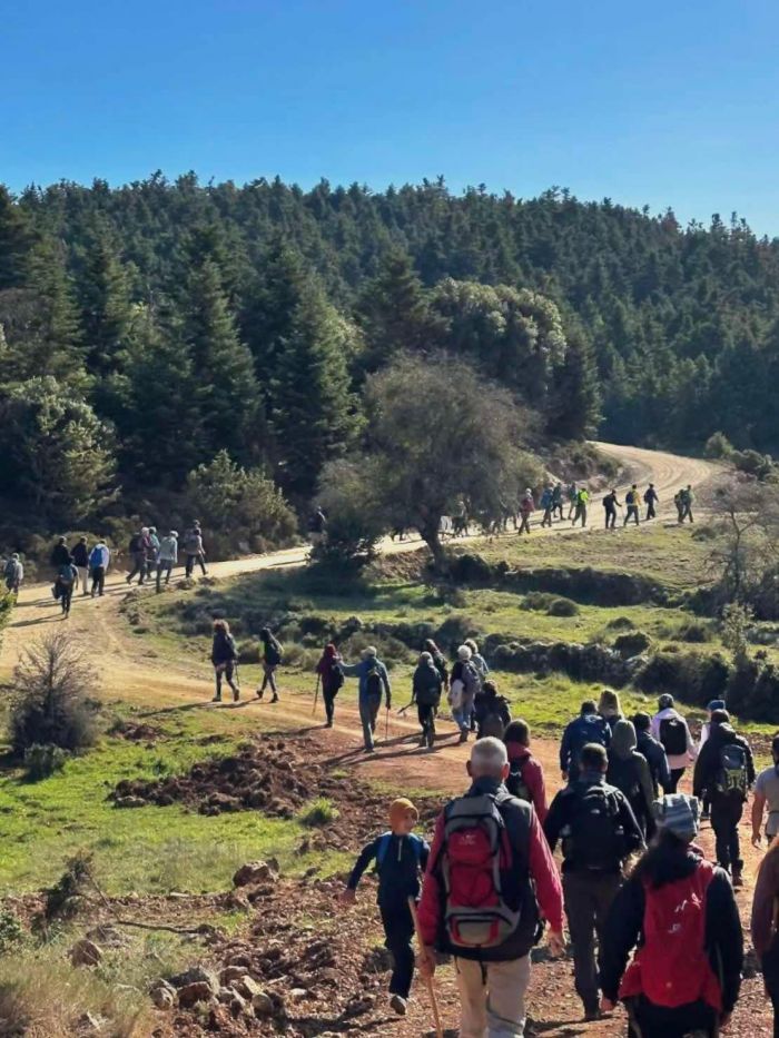 ΣΑΟΟ | Δύο θαυμάσιες πορείες στο Μονοπάτι του Νερού και στο Μονοπάτι του Μενελάου (εικόνες)