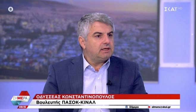 Κωνσταντινόπουλος: "Στην Ελλάδα καλπάζει η αισχροκέρδεια και αυτό δεν μπορεί να συνεχιστεί"