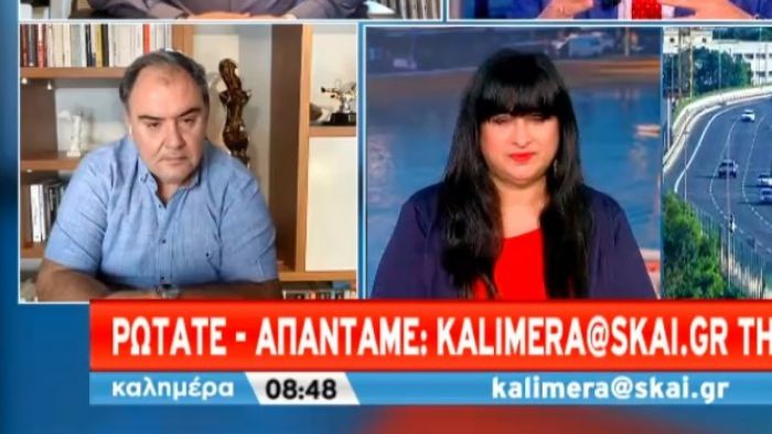 Σαρηγιάννης - ΣΚΑΪ: &quot;18.000 κρούσματα ημερησίως Οκτώβριο χωρίς τείχος ανοσίας έως τις αρχές Σεπτέμβρη&quot;