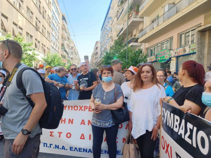 Υγειονομικοί από την Αρκαδία στην κινητοποίηση της ΠΟΕΔΗΝ