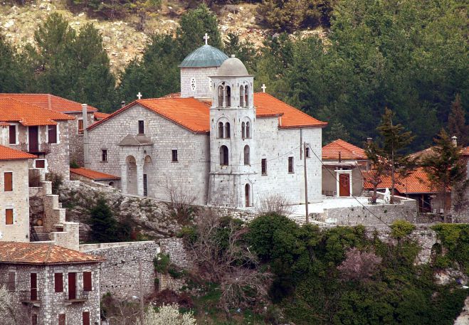 Το Καμπαναριό του Αγίου Χαραλάμπους στην Δημητσάνα