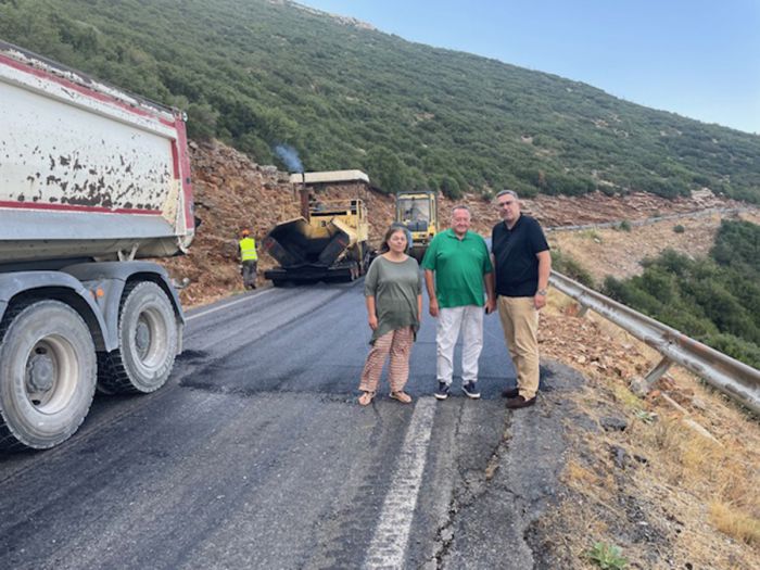 Αυτοψία Μανδρώνη σε σημαντικά έργα οδοποιίας