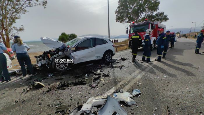 Σοκαριστικό τροχαίο στην παραλιακή Ναυπλίου - Νέας Κίου | Νεκρή μητέρα δύο ανήλικων παιδιών ... - Κουτσούλης: &quot;Ζω σκηνές τραγωδίας στο νοσοκομείο&quot;