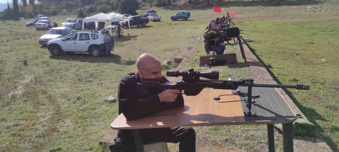 Αγώνας Benchrest 5x200 Τυφεκίου Μεγάλου Διαμετρήματος στην Τρίπολη