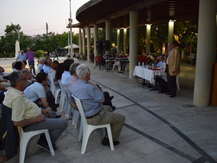 Σε εκδήλωση του ΣΥΡΙΖΑ στη Μεγαλόπολη ο Παπαηλιού