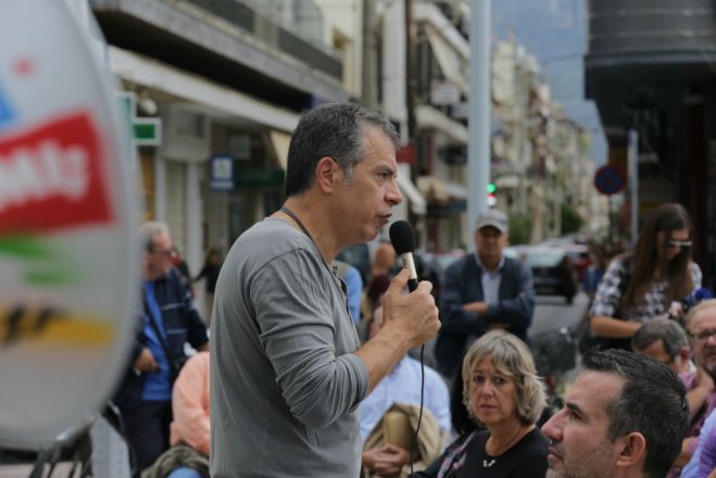 Η ομιλία του Στάυρου Θεοδωράκη στην Καλαμάτα (εικόνες)!