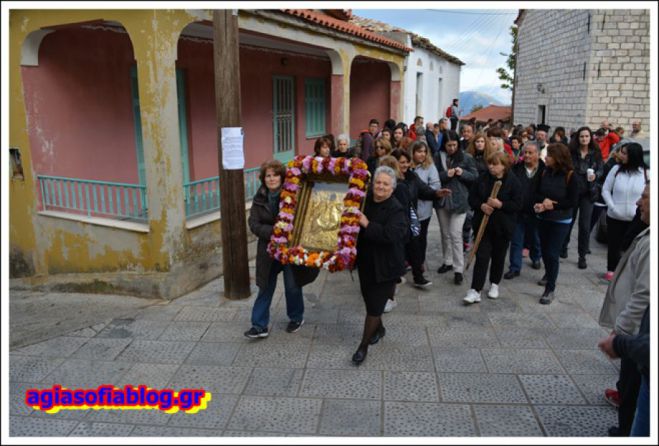 2019 | Το Νοέμβριο η μεταφορά της εικόνας του Αγίου Γεωργίου από τα Άνω στα Κάτω Δολιανά