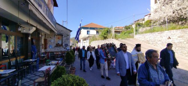 Με λαμπρότητα εορτάστηκε η μνήμη του Αγίου Γεωργίου στην Κοντοβάζαινα (εικόνες)