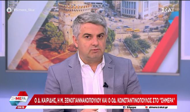 Κωνσταντινόπουλος: "Η ΝΔ προτιμά τον ΣΥΡΙΖΑ ως αξιωματική αντιπολίτευση"