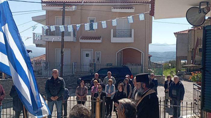 Το χωριό Πυρρή Γορτυνίας τίμησε την 25η Μαρτίου (εικόνες)