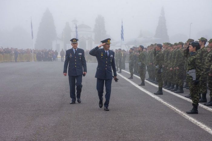 Τρίπολη | Ορκίστηκαν νεοσύλλεκτοι στην Πολεμική Αεροπορία (εικόνες)