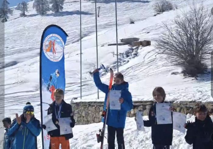 Φίλιππος Τζαχρίστας | Πρωτιά αθλητή του ΕΟΣ Τρίπολης στο Περιφερειακό Πρωτάθλημα Αλπικού Σκι