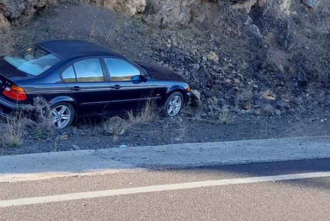 Τροχαίο λόγω παγετού στα Λαγκάδια Γορτυνίας