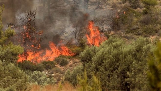 Υπό έλεγχο η φωτιά στο Μαίναλο