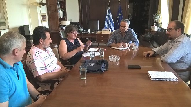 Για το Παγκόσμιο Παναρκαδικό Συμβούλιο ενημερώθηκε ο Πάνος Σκουρλέτης