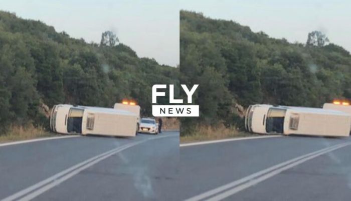 Όχημα τούμπαρε στην παλαιά εθνική οδό Σπάρτης – Τρίπολης