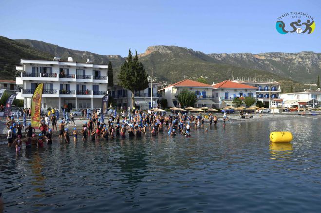 Περισσότεροι από 270 μικροί και μεγάλοι αθλητές στο φετινό Tyros Triathlon! (εικόνες)