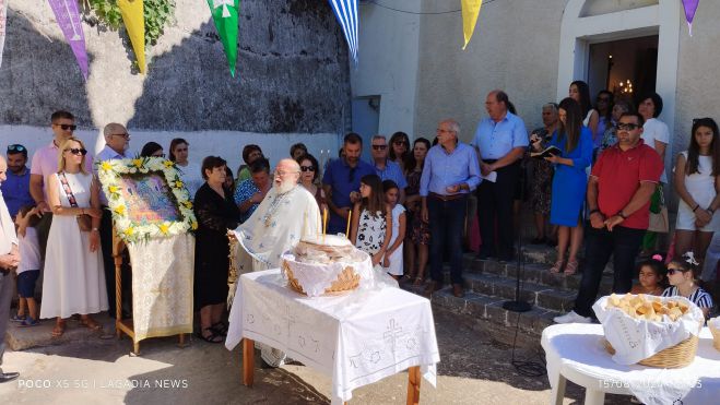 Με ξεχωριστή Λαμπρότητα και Κατάνυξη η γιορτή της Παναγίας στα Λαγκάδια (εικόνες)