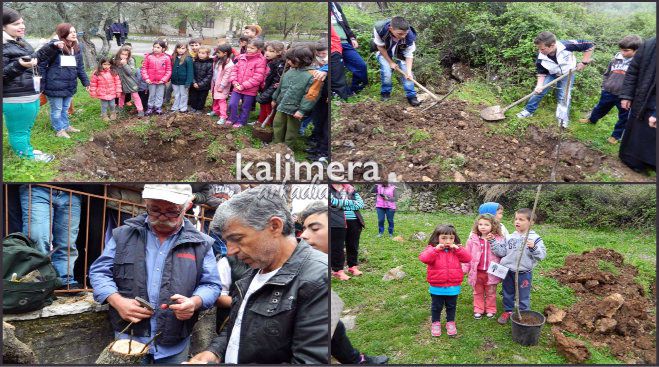 Δένδρα με τα … ονόματά τους φύτευσαν μαθητές στην Κοντοβάζαινα Γορτυνίας (εικόνες - βίντεο)!