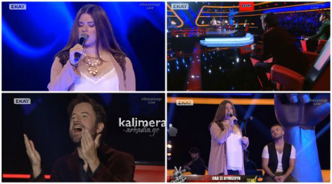 The Voice | Το μήνυμα της Κωνσταντίνας από την Τρίπολη για τον σημερινό ημιτελικό!