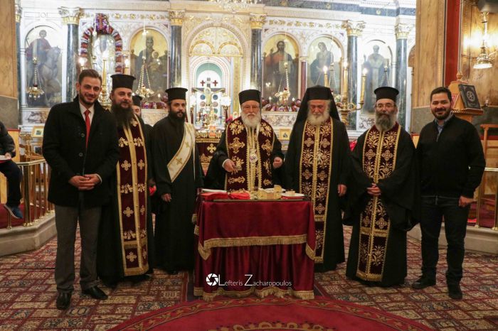 Αλλαγή του χρόνου στον Μητροπολιτικό Ναό Αγίου Βασιλείου