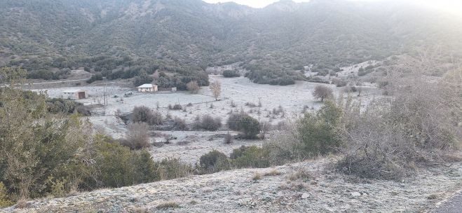 Όλα παγωμένα | Θερμοκρασίες -8.5 το πρωί στην Καρκαλού Γορτυνίας!