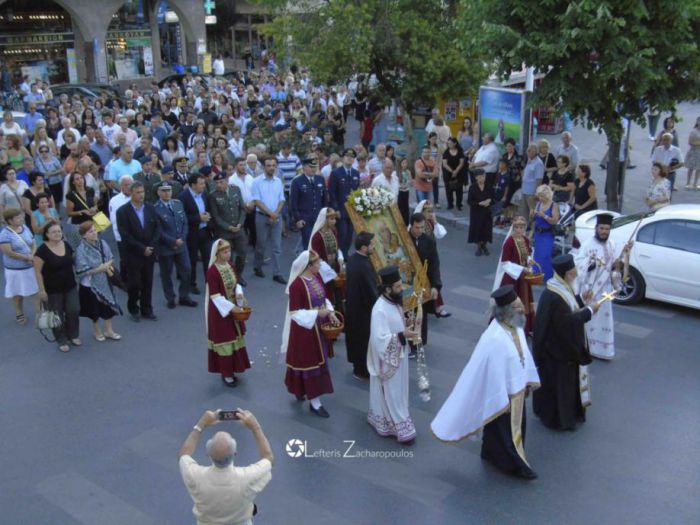 Λιτάνευση της Εικόνας της &quot;Παναγίας της Τριπολιτσάς&quot;