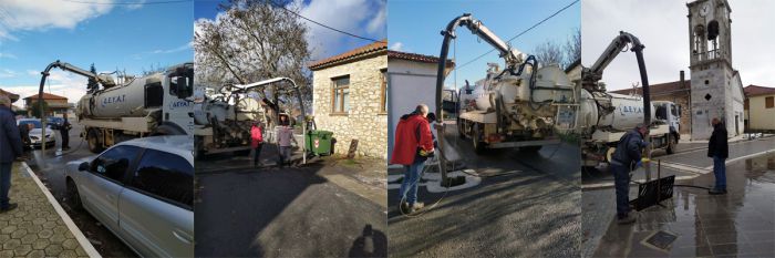 Η Δ.Ε.Y.Α.Τ εντείνει τις εργασίες καθαρισμού όλων των φρεατίων στον Δήμο Τρίπολης