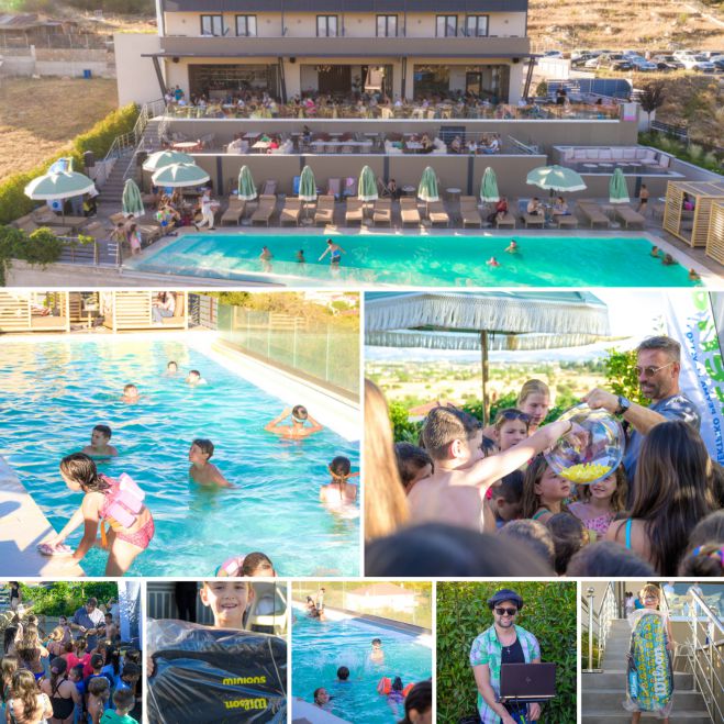 Summer Closing Party από τον όμιλο τένις της ΑΕΚ Τρίπολης στο "AKROTHEA suites & lounge" (vd)