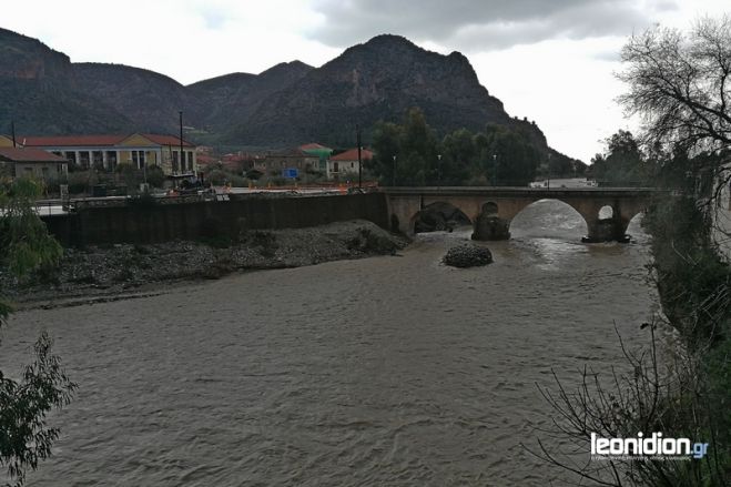 &quot;Ξύπνησαν&quot; οι χείμαρροι και τα ρέματα της Κυνουρίας (vd)