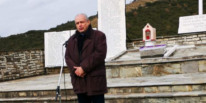 Στις Βίγλες ο Παπαηλιού: "Η ιστορική μνήμη αποτελεί στοιχείο της εθνικής ταυτότητας ενός λαού"