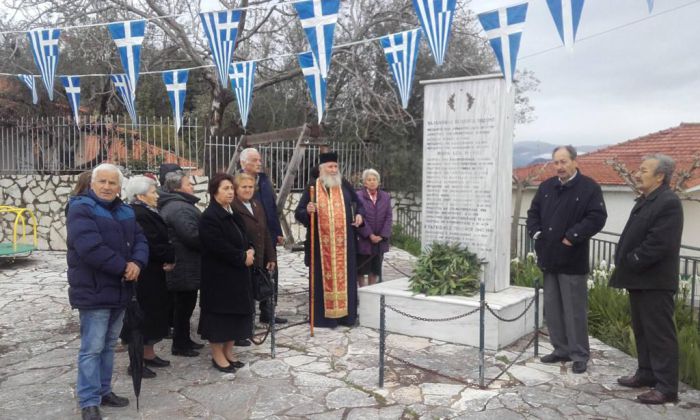 Η επέτειος της &quot;25ης Μαρτίου&quot; στις Ράχες Γορτυνίας (εικόνες)