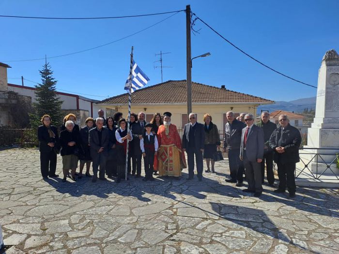 Εορτασμός της 25η Μαρτίου στο Βουνό Τεγέας! (vd)