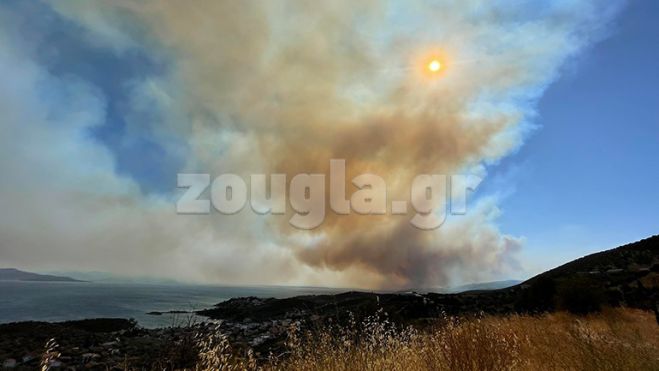 Καταιγισμός εκκενώσεων γύρω από τον Βόλο - «Φωτιά» πήρε το 112