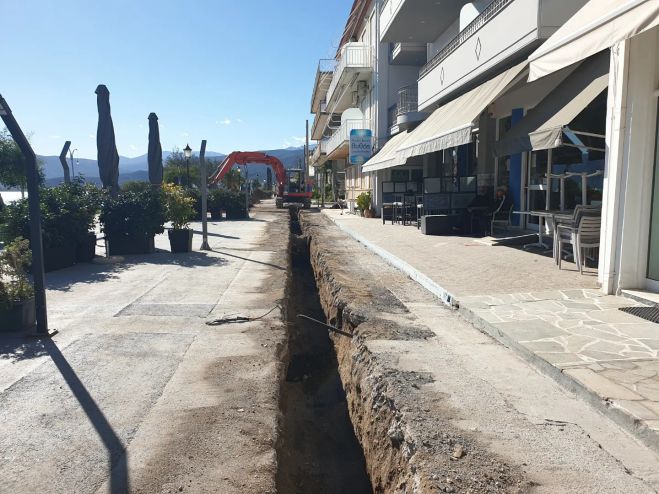 Σε εξέλιξη η αντικατάσταση αγωγών ύδρευσης στους οικισμούς Άστρος, Παράλιο Άστρος, Καστρί, Βέρβενα και Άγιος Ανδρέας