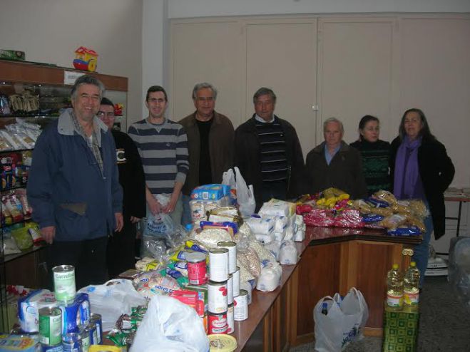 Γέμισε το Κοινωνικό Παντοπωλείο Σπάρτης ο Γορτυνιακός Σύνδεσμος…