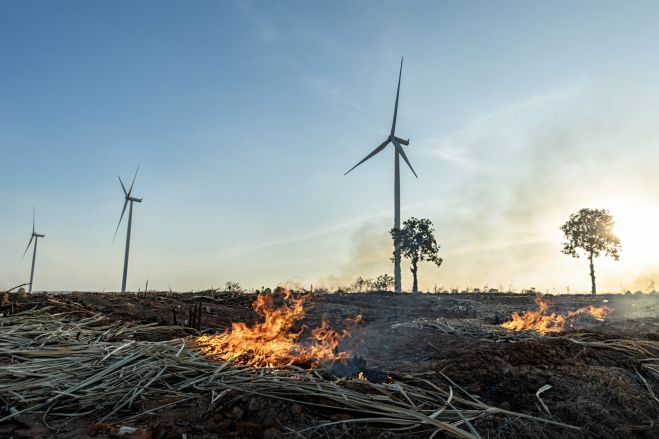 Όρος Όρβηλος Σερρών | Υπήρχε αίτημα για ανεμογεννήτριες στις περιοχές που κάηκαν και είχε απορριφθεί!