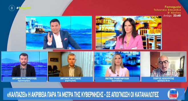 Πρόεδρος ΙΝΚΑ: «H κυβέρνηση δεν θέλει να χτυπήσει την ακρίβεια»